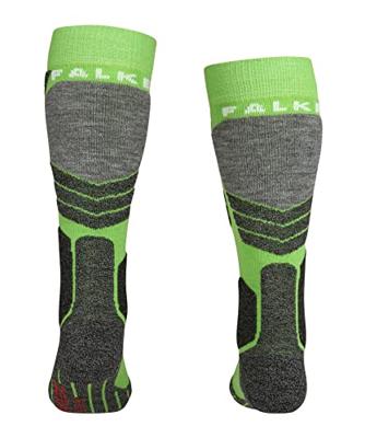 Falke SK2 Intermediate Skisok Kinderen Vivid Green 23-26 Falke SK2 Intermediate Skisok Kinderen Vivid Green 23-26