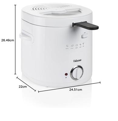 Tristar FR-6941 Friteuse 1,5L 1000W - thumbnail