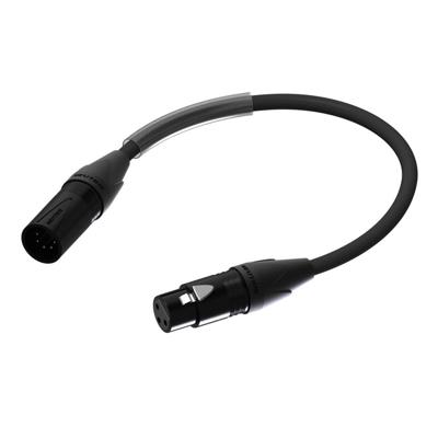 Procab PLP155 Prime 3-pins XLR female - 5-pins XLR male 25cm Procab PLP155 Prime 3-pins XLR female - 5-pins XLR male 25cm