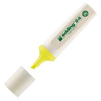Edding Textmarker | geel | streepbreedte 2-5 mm spitse punt | 10 stuks - 4-24005 4-24005 - thumbnail