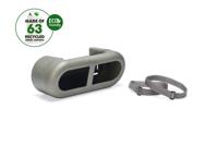 Beeztees Kip voerbak 30x14x13cm grijs - thumbnail