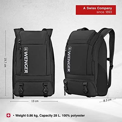 Wenger Synergy Laptoprugzak Geschikt voor max. (laptop): 39,6 cm (15,6) Zwart, Grijs