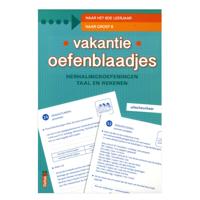 Deltas Vakantie oefenblaadjes "naar groep 8" - thumbnail