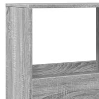 kamerscherm 100x33x155,5 cm bewerkt hout grijs sonoma eiken - thumbnail