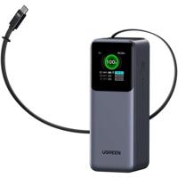 UGREEN Powerbank - 165W - USB-A en USB-C - Uitschuifbaar - Zwart - thumbnail