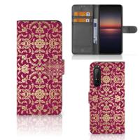 Wallet Case Sony Xperia 1 II Barok Pink - thumbnail