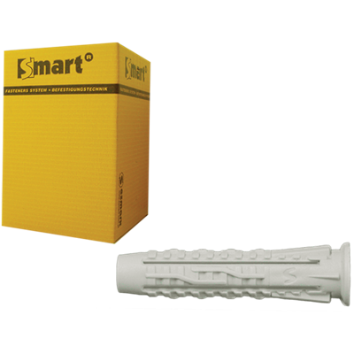 pgb-Europe SMART | Nylon universeelplug SMART "XUP" 12x60 | 50 st SM0XUPN001200603