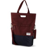 Urbanproof Urban proof shopper tas 20l gerecycled rood/grijs - thumbnail