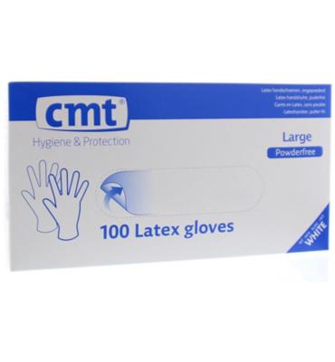 CMT Handschoenen Latex Poedervrij Naturel