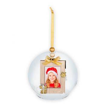 Zep Foto Kerstbal Voski Gold CH38G 2x3,5x4,5 cm Zep Foto Kerstbal Voski Gold CH38G 2x3,5x4,5 cm