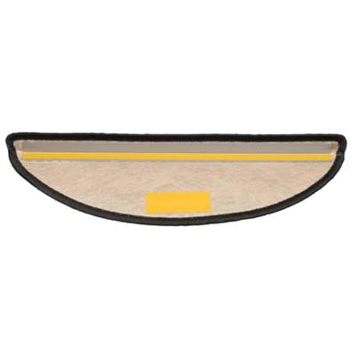 Trapmatten zelfklevend Sisal-Look 30 st 56x17x3 cm antraciet