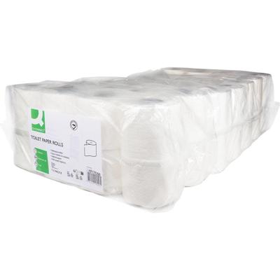 Q-CONNECT toiletpapier, 3-laags, 200 vel, pak van 7 x 8 rollen