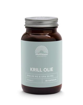 Mattisson HealthStyle Krill Olie 500mg Capsules Mattisson HealthStyle Krill Olie 500mg Capsules