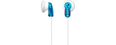 Sony Mdr-E9Lp In-Ear/In-Ear Koptelefoon (1,2M Kabel, Neodymium Magneet, Voor Mp3-Speler, Walkman, Ipod) Wit/Blauw