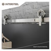 Intersteel Schuifdeursysteem Modern Top - RVS - thumbnail