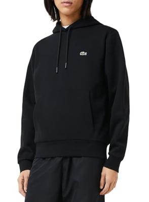 Lacoste Fleece Hoodie Heren Zwart - Maat XS - Kleur: Zwart | Soccerfanshop