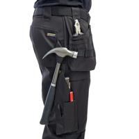 Blåkläder 1530 werkbroek zwart maat 48 - thumbnail