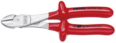 Knipex 74 07 250 74 07 250 VDE Kracht-zijsnijtang Met facet 250 mm