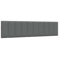 Bedframe zonder matras "Hanko" stof donkergrijs 200x200 cm - thumbnail