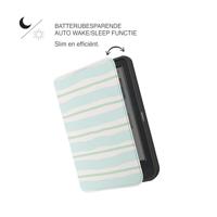 Lunso Kobo Clara BW / Clara Colour hoesje (6 inch) - Vegan Saffiano Leren Sleep Cover - Soft Surf - thumbnail