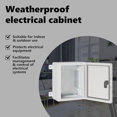 VidaXL Bedieningskast grijs 47 x 20 x 60 cm abs kunststof