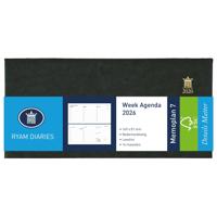 Agenda 2026 ryam memoplan 7 mundior 7d/2p zwart - thumbnail