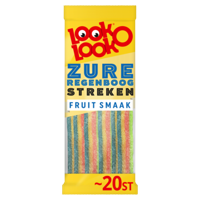 LookOLook Zure Regenboog Streken Vegan 20 stuks bij Jumbo - thumbnail