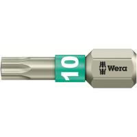 Wera 3867/1 TS TORX® Bits, RVS, TX 10 x 25 mm - 1 stuk(s) - 05071032001 - thumbnail