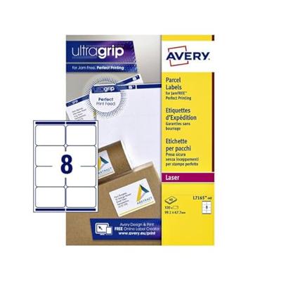 Etiket avery l7165-40 99.1x67.7mm wit 320st Etiket avery l7165-40 99.1x67.7mm wit 320st