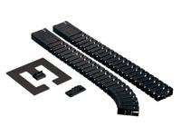 Bachmann Kabelbrug 930.022 Kunststof Zilver 750 mm Inhoud: 1 stuk(s) - thumbnail