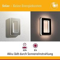 Paulmann 79851 4000870798515 Huisnummerlamp op zonne-energie Energielabel: G (A - G) 0.20 W Warmwit Zwart - thumbnail