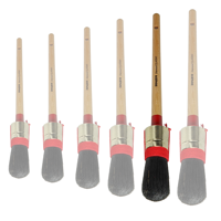 ANZA Diamond Classic ronde kwast voor alkyd verf - maat 16-29 mm - thumbnail