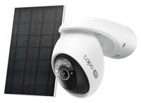 Tapo C660 KIT 4K 360° Solar bewakingscamera voor buiten, accu 10.000 mAh, nachtzicht, dual band wifi, KI-detectie, licht & geluidsalarm, lokale opslag via microSD H500 - thumbnail