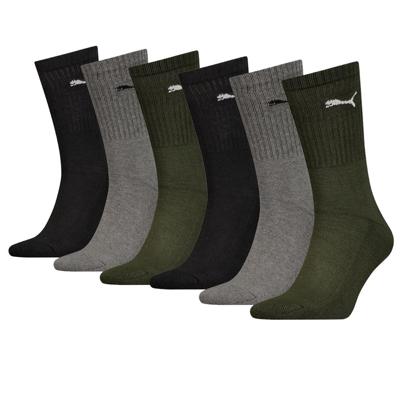Puma Sportsokken 6-pack Green Combo-35/38