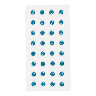 Creativ Company Strasstenen blauw, 32st.