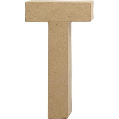 Creativ Company Letter papier-maché - t, 20,5cm Creativ Company Letter papier-maché - t, 20,5cm