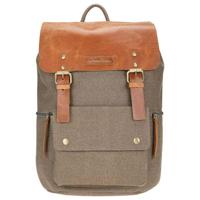 Leren Rugzak Camel-Mokka - thumbnail