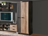 Kast ROMERIO 2 deuren links eik canyon/arusha - thumbnail