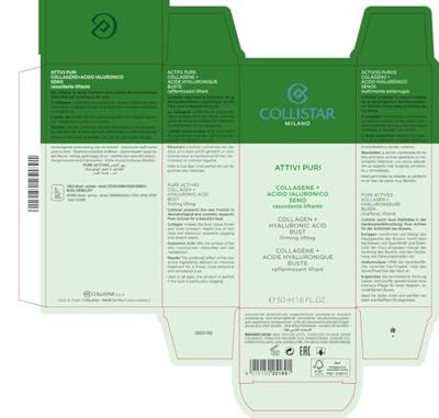 Collistar Pure Actives Coll.+Hyaluronic Acid Bust 50ml