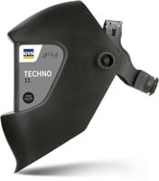 GYS LCD TECHNO 11 TRUE COLOR 064997 Laskap EN 166, EN 175, EN 379 Zwart - thumbnail