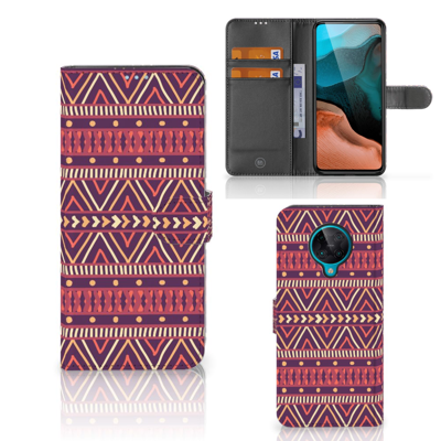 Xiaomi Poco F2 Pro | Telefoon Hoesje | Aztec Paars Xiaomi Poco F2 Pro | Telefoon Hoesje | Aztec Paars