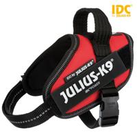 Julius-K9 IDC-Powertuig Mini 40-53cm rood - thumbnail