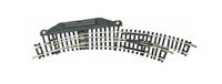 22275 N Fleischmann rails (zonder ballastbed) Gebogen wissel, Elektrisch, Rechts 42 ° 194.6 mm, 228.2 mm 1 stuk(s) - thumbnail