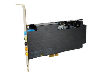 Terratec Aureon 7.1 7.1 Interne geluidskaart PCIe Digitale uitgang, Externe koptelefoonaansluitingen