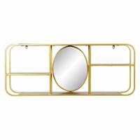 Wandspiegel DKD Home Decor Bruin Gouden 100 x 18 x 40 cm - thumbnail