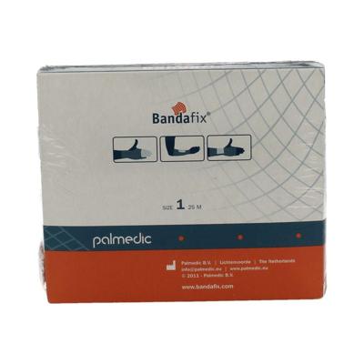 Bandafix Elastisch Netverband Katoen Hand/Onderarm/Pols nr 1. 25m Bandafix Elastisch Netverband Katoen Hand/Onderarm/Pols nr 1. 25m
