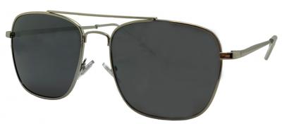 Kost zonnebril 21 054 unisex wayfarer zilver/donkerblauw