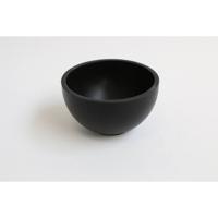 Waskom INK Jazz XS Opbouw Quartz Zonder Kraangat Zwart 20x11 cm - thumbnail