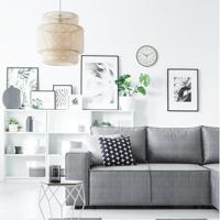 TFA Dostmann 60.3550.10 Wandklok Zendergestuurd 24.5 cm x 4.2 cm Grijs - thumbnail