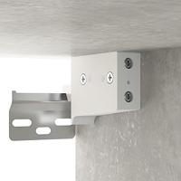 Wandkast 35x34x90 cm bewerkt hout betongrijs - thumbnail